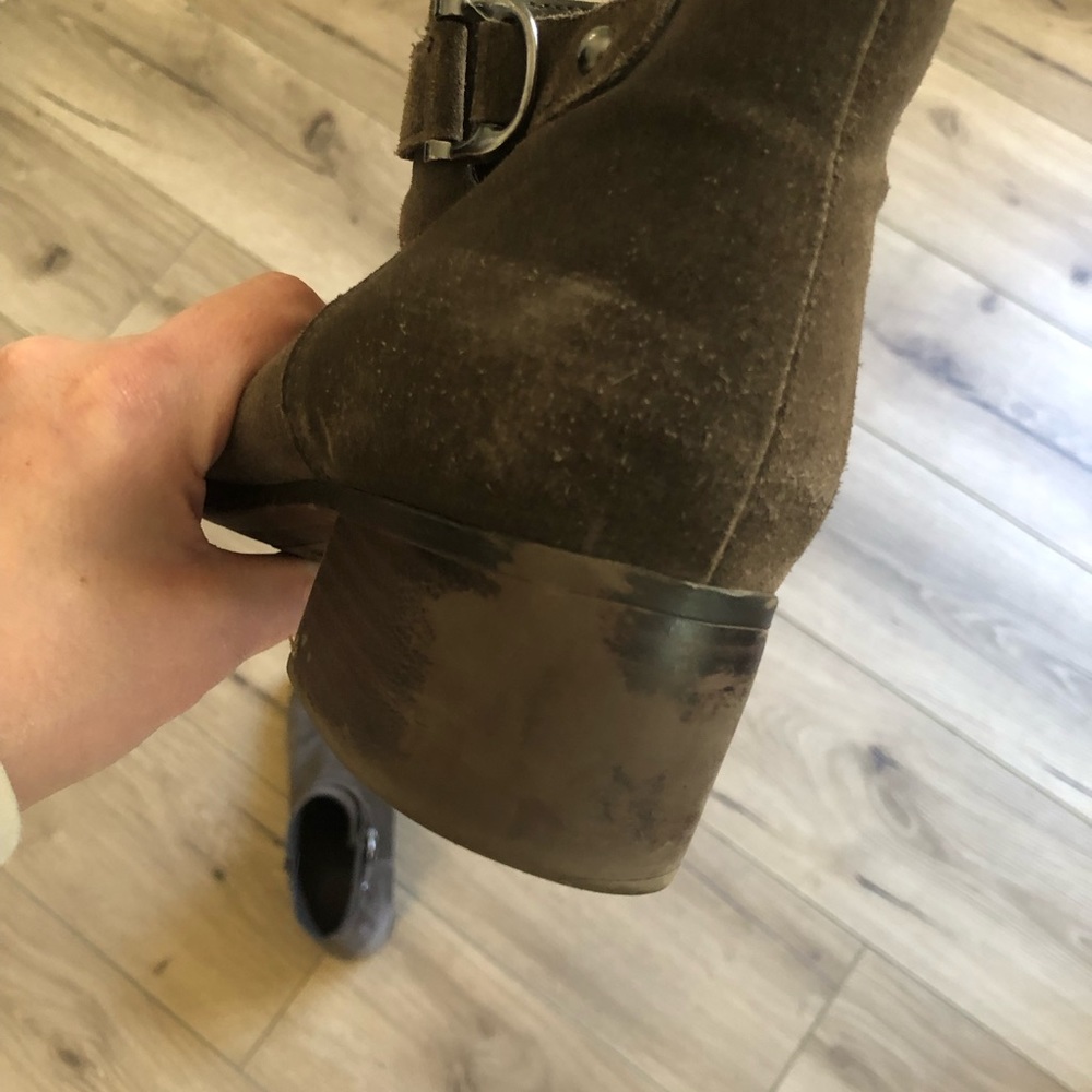 NATURALIZER Drewe Suede Buckle Bootie - Size 9 - Picture 10 of 11